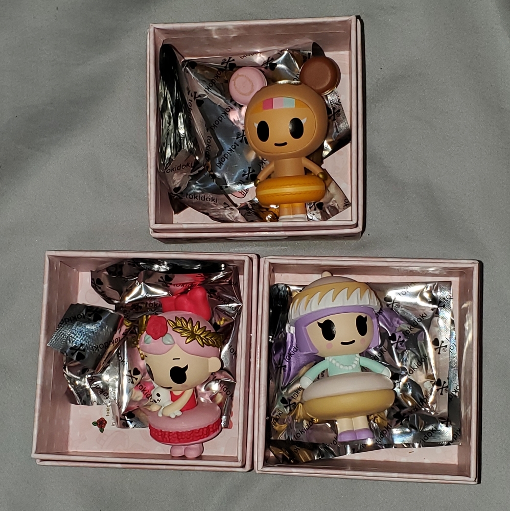 Tokidoki Laduree Collab Lot of 3